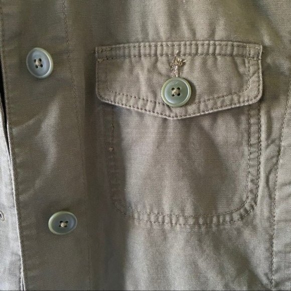 Talbots Pom Pom Trim Button-Down Jacket‎ Size XS - Picture 4 of 9